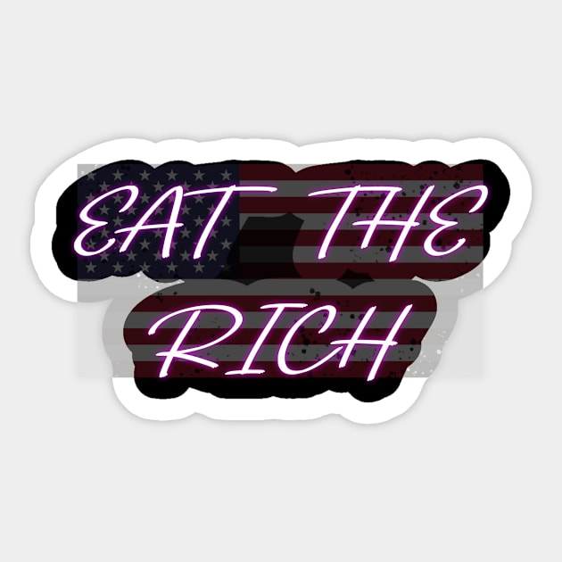 Let them have cake… Sticker by ArtOfJHammond